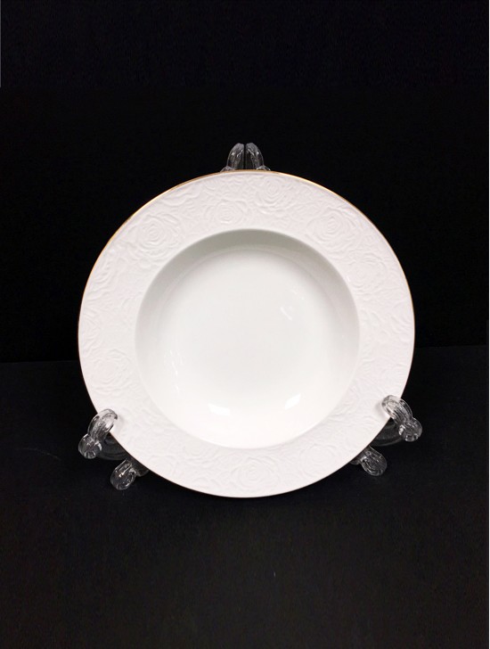 8.5" Porcelain White Soup Bowl With Gift Box